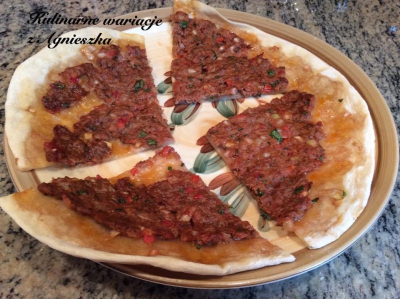 Turecka pizza – Lahmacun