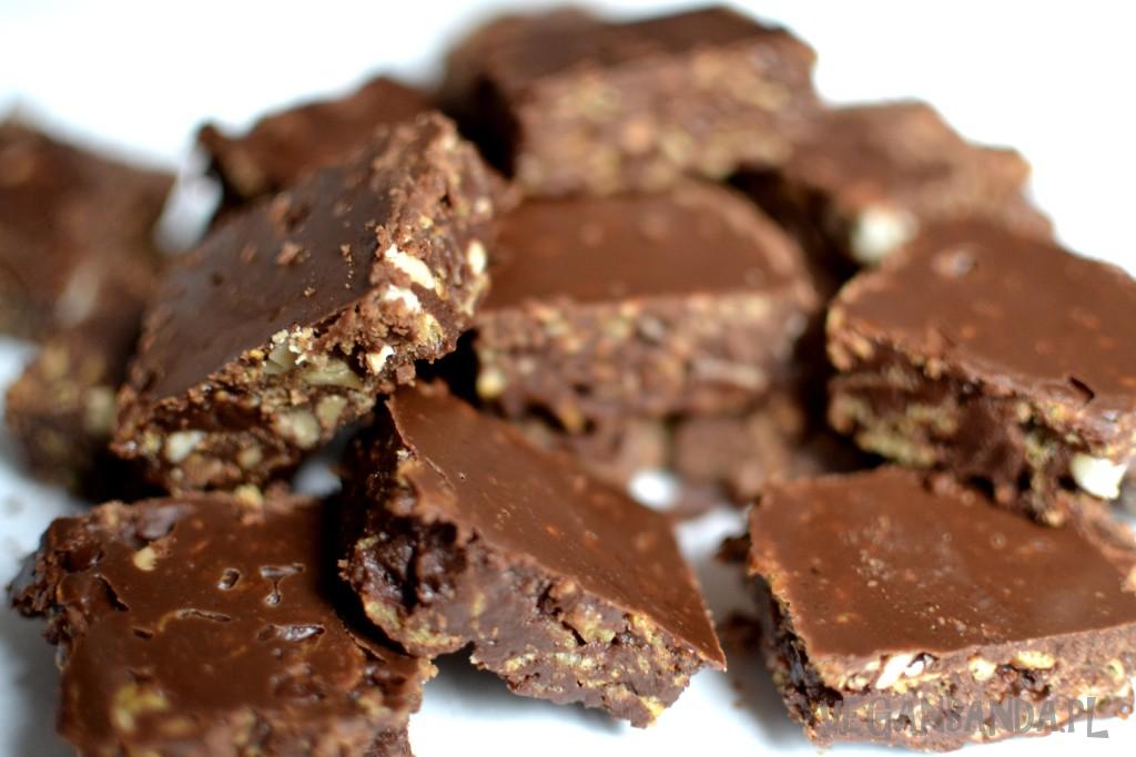 Blok czekoladowy a’la snickers